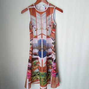 Clover Canyon Ecru flare dress Size Small